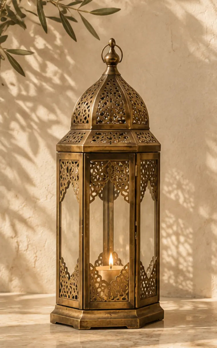 La lanterne Fanous — visuel d’intention de la collection Ramadan et Aïd